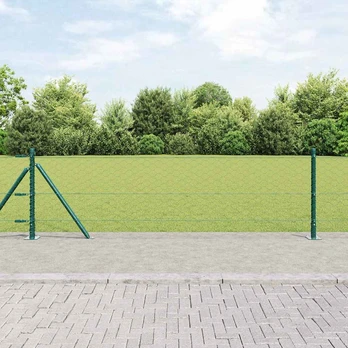 Hexagoninė tvora Žalia 0.6x50 m Plienas