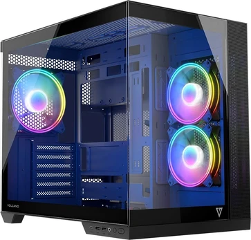 Modecom Volcano Panorama Apex ARGB 3F juoda