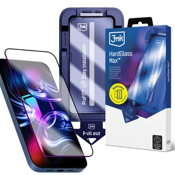 3mk HardGlass Max tempered glass for Samsung Galaxy S25 Edge