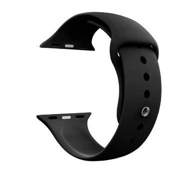 Riff Classic silicone strap for Apple Watch series 38 / 40 / 41 mm Black