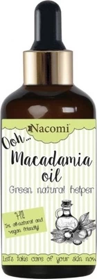 Nacomi Macadamia Oil makadamijos aliejus su pipete 50ml