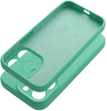 Dėklas Oem Case SILICONE 2mm for IPHONE 17 Pro Max mint
