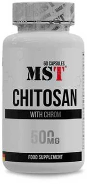 MST Chitosanas + Chromas 60 Kapsulių