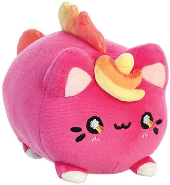 Tasty Peach - pliušinis talismanas 18 cm Berry Sunset Meowchi