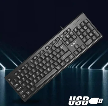 iKaku KSC-359 Wired Keyboard Black (ENG)