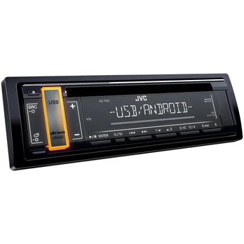 JVC, KD-T401 CD/USB MP3/WMA automagnetola su AUX įėjimu