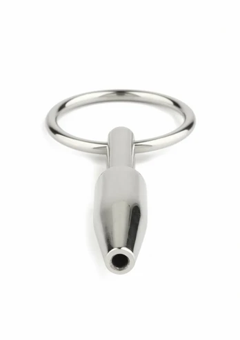 Mini Fucker Open Plug Black 8 cm - Compact Anatomical Plug