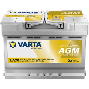 Akumuliatorius 70Ah 760A D+ (agm/dvigubos paskirties (dual purpose))
