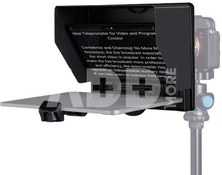 FEELWORLD TP10 10 inch Teleprompter Smartphone/Tablet (incl draagtas)