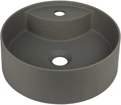 Granite countertop washbasin with space for a tap