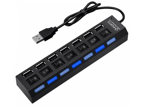 Šakotuvas Usbepower 7X, USB 2.0
