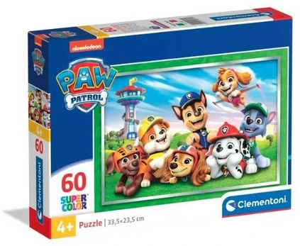 Clementoni CLE puzzle 60 SuperKolor Paw Ptrol 26071