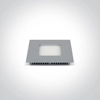 8W LED įleidžiama panelė, pilka, 3000K