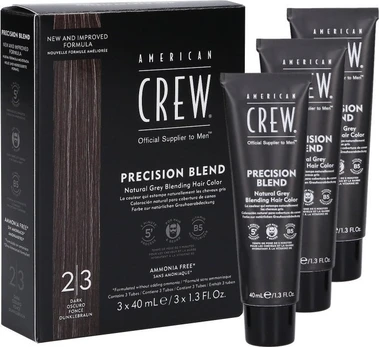 Plaukų dažai American Crew Precision Blend, 2-3, 120 ml