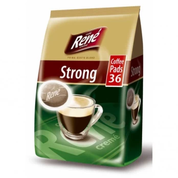 Coffee pads Rene, Strong 36 pcs