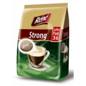 Coffee pads Rene, Strong 36 pcs kaina