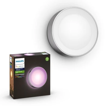Išmanusis šviestuvas Philips Daylo, 15W, IP44, sidabro