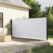 Ištraukiama šoninė markizė, baltos spalvos, 160x500cm kaina