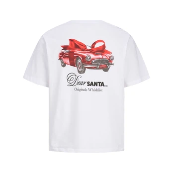 Marškinėliai vyrams, Balta, Holiday spirit tee