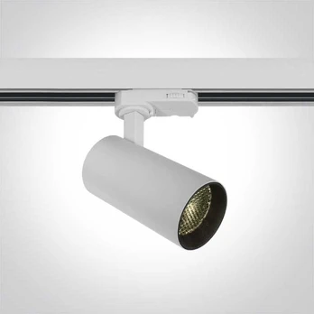 WHITE COB 12W WW HONEYCOMB TRACKSPOT 230V DARK LIGHT