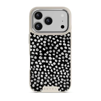Night Sky - Dotted iPhone 17 Pro Case, Elite Light (MagSafe) / Silver