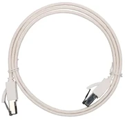 EXTRALINK LAN PATCHCORD CAT.8 U/FTP 1M 40G FLAT SHIELDED FOILED TWISTED PAIR BARE COPPER Baltas
