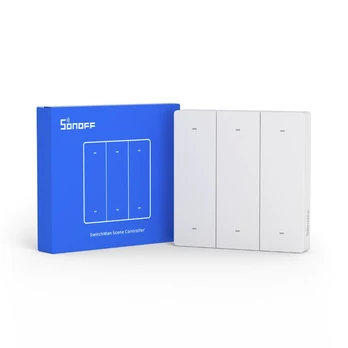Sonoff R5 belaidis sieninis jungiklis valdomas Baltas