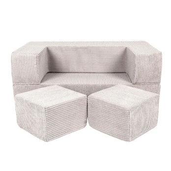 Vaikiška modulinė sofa-lova MeowBaby CUBE, 5 spalvos