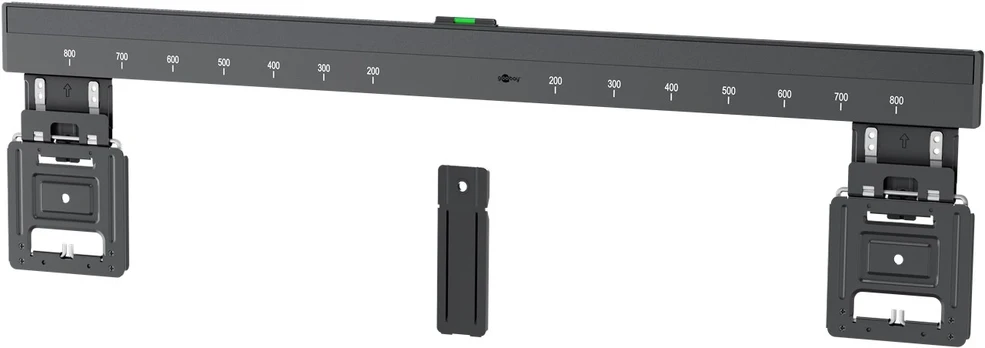 Goobay TV sieninis laikiklis Ultraslim Basic FIXED (XL), juodas