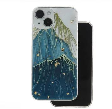 Dėklas TelForceone Gold Glam case for Samsung Galaxy A35 5G Mountain