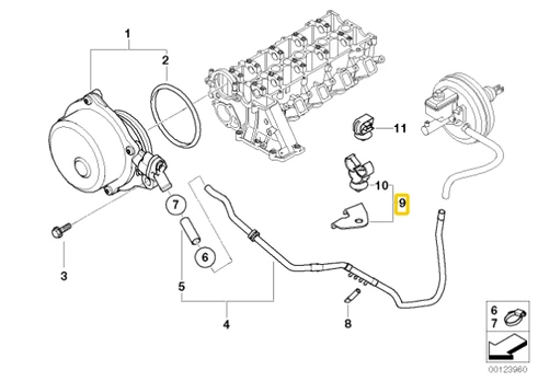 Bmw E87 E46 E90 E91 E92 E93 Švaros Šlaunies Laikiklis Originalus 11667787914