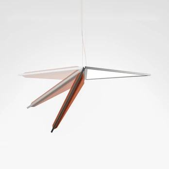 "Artemide Flexia" LED pakabinamas šviestuvas, oranžinis