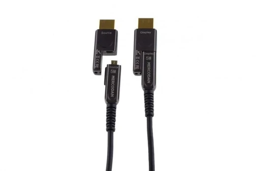 Mercodan Fiber optic HDMI 100m, HDMI 2.0, 18Gbps, 4:4:4, 4K2K 60p,