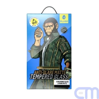 5D Mr. Monkey Glass - Apple iPhone 12 / 12 Pro black (Strong Privacy)