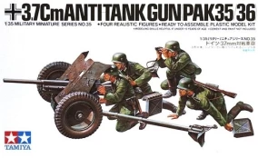 Tamiya Vokiškas 37 mm prieštankinis ginklas kaina