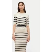 Vero Moda Megztinis Saba 10306829 Smėlio Regular Fit