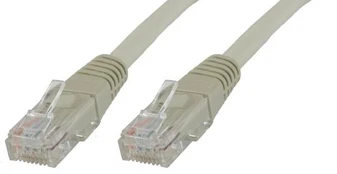 MicroConnect RJ-45/RJ-45 kat.6 0.5m Balta (V-UTP6005W-FLAT)