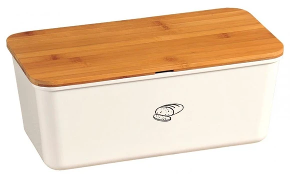 Duoninė Kesper Bread Box, balta