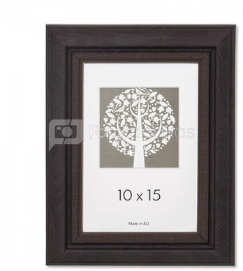 Rėmelis 40x50 plast 1306013 FAUSTA rudas | 30 mm