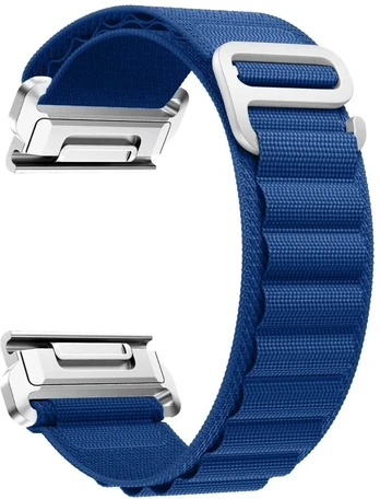 Dirželis Beline High Mountain Loop Watch do Garmin Enduro 3/Instinct 2X Solar/Descent Mk2i/D2 Mach 1 Pro mėlyna