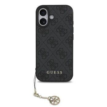 Dėklas Guess 4G Charm Case for iPhone 17 Tone on Tone Pilkas