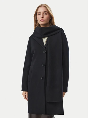 MICHAEL Michael Kors Vilnonis paltas 77A7146M22 Juoda Regular Fit
