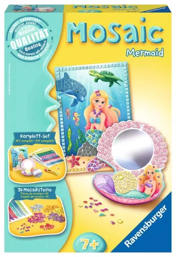 Ravensburger mozaikos rinkinys „Undinėlė“, nuo 7 m.