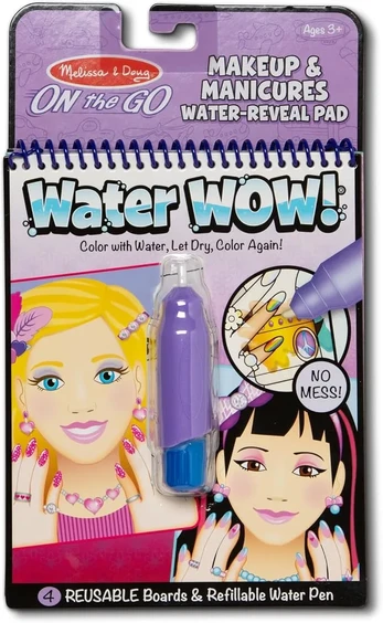 MELISSA & DOUG Water Wow! - Makeup & Manicures