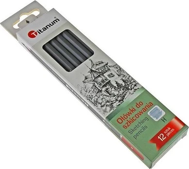Mechaninis pieštukas Titanum H, 12 vnt.
