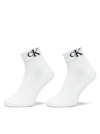 Calvin Klein Jeans Trumpos kojinės 701228805 Balta