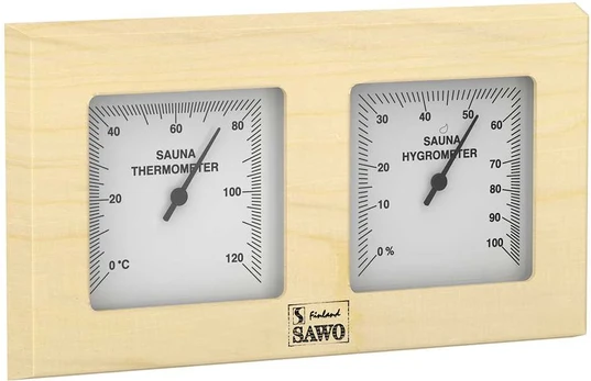SAWO termo-higrometras 224-THP, pušis