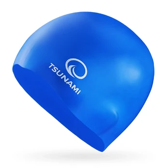 TSUNAMI PRO unisex plaukimo kepuraitė, mėlyna