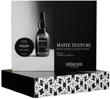 Noberu - Giftbox Matte Texture - Ocean Powder & Matte Pomade - 150ml & 80ml