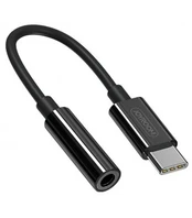 Juodas Type-C - 3.5mm audio adapteris "Joyroom SH-C1"
